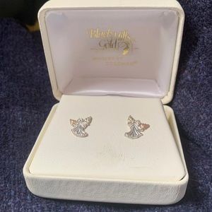 Black Hills Gold Angel Earrings